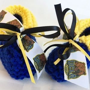 UCLA BRUINS Handmade Baby Booties *NEW*